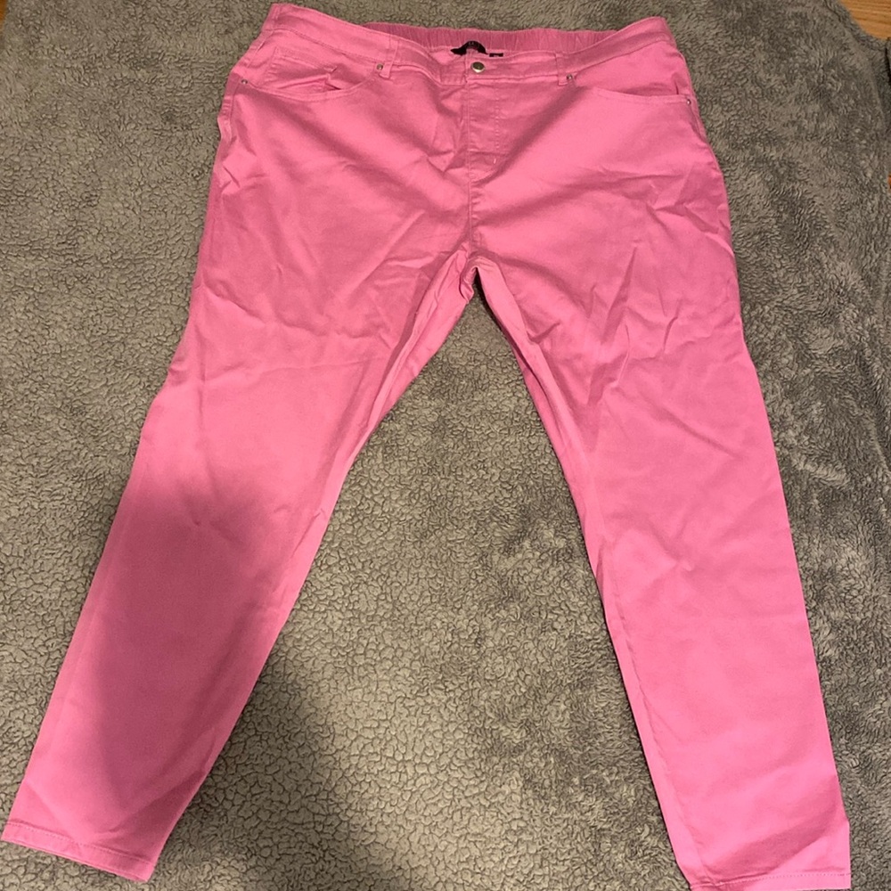 Pink jeans